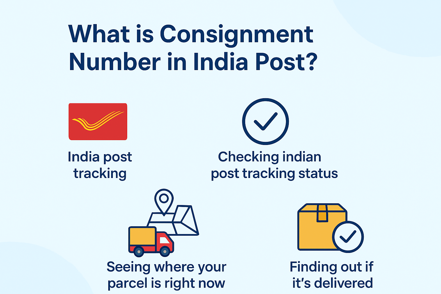 India Post Tracking And Consignment Number