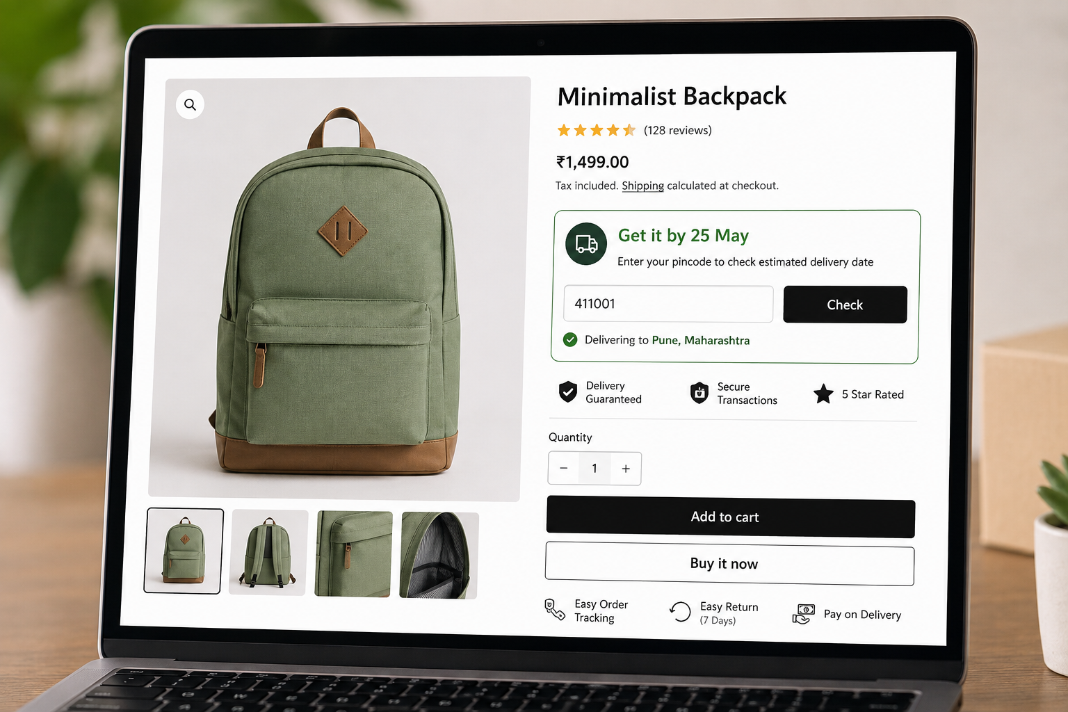 Shopify Estimated Delivery Date