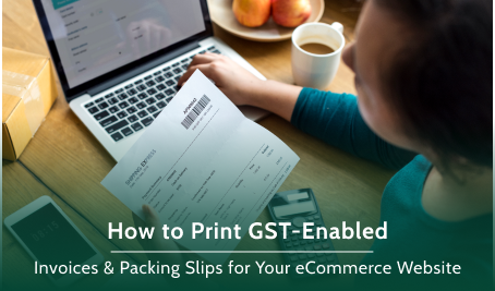 GST invoice Shopify Wix