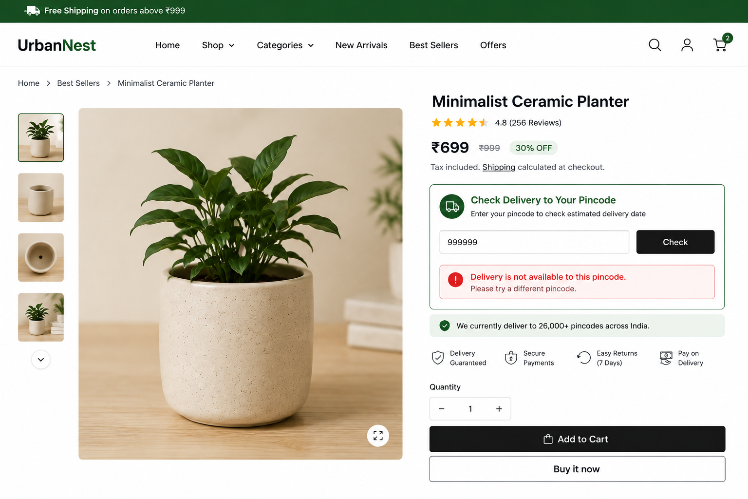 Shopify Estimated Delivery Date