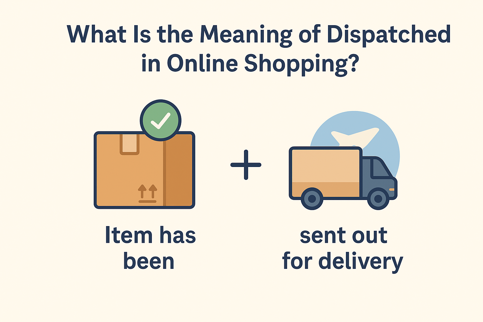 Order Dispatched Meaning