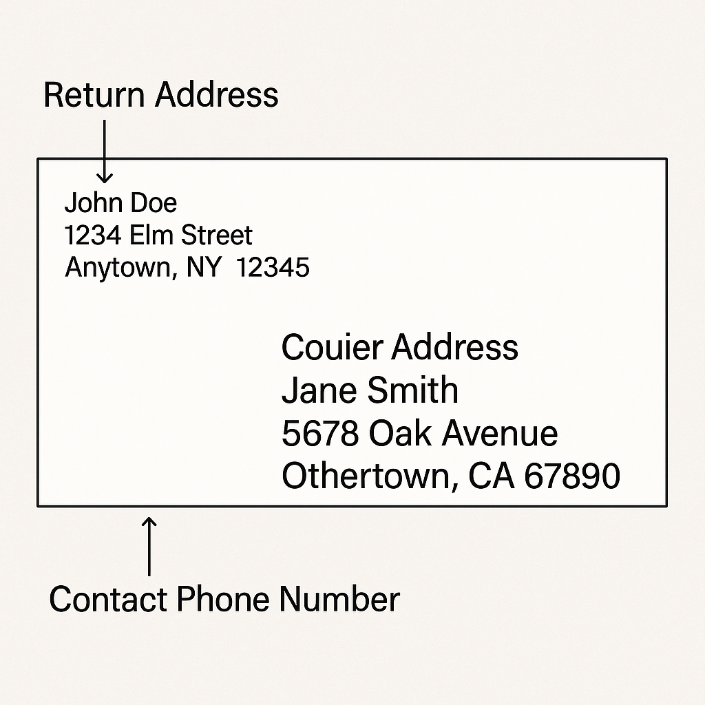 How To Write Address On Envelope