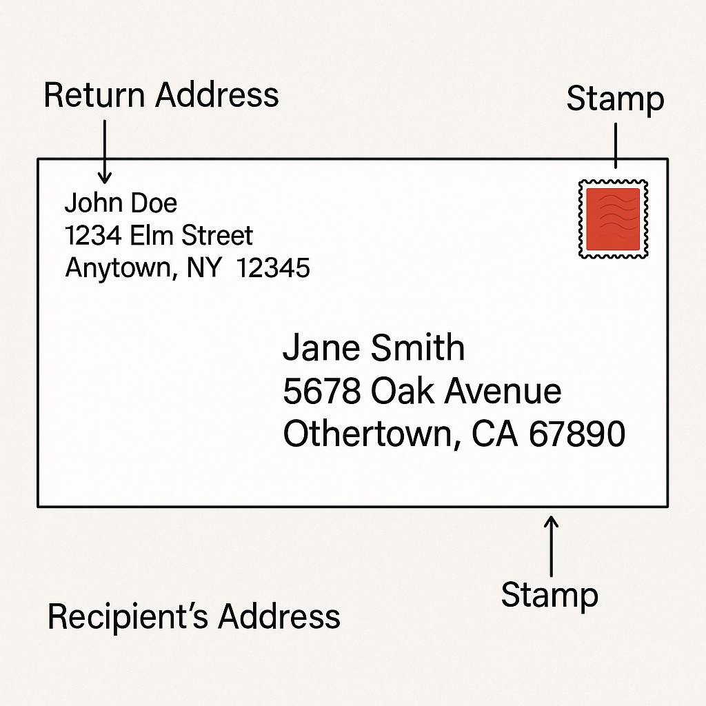 How To Write Address On Envelope