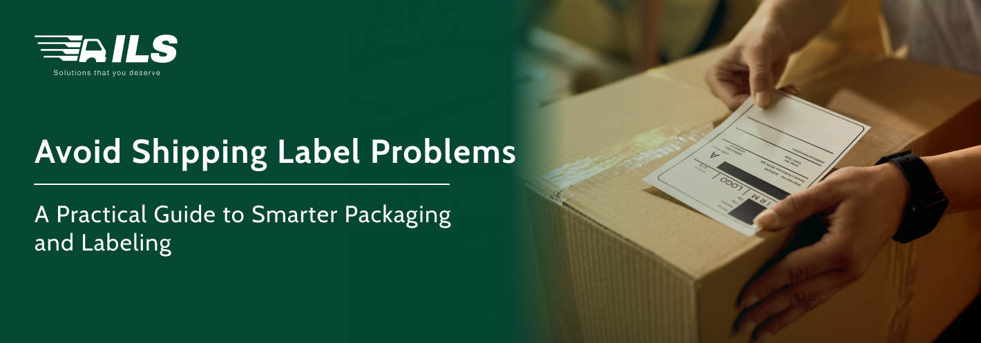 shipping label